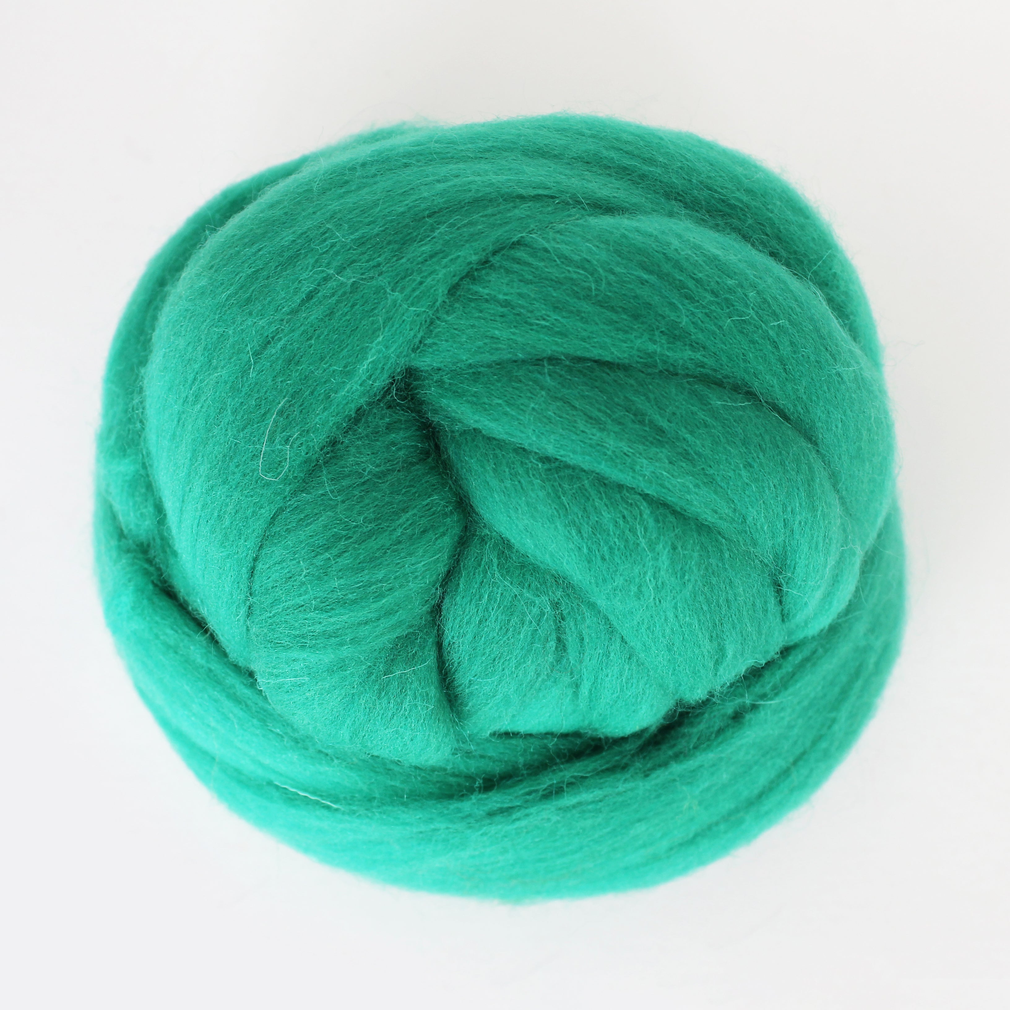 MERINO WOOL ROVING MINT