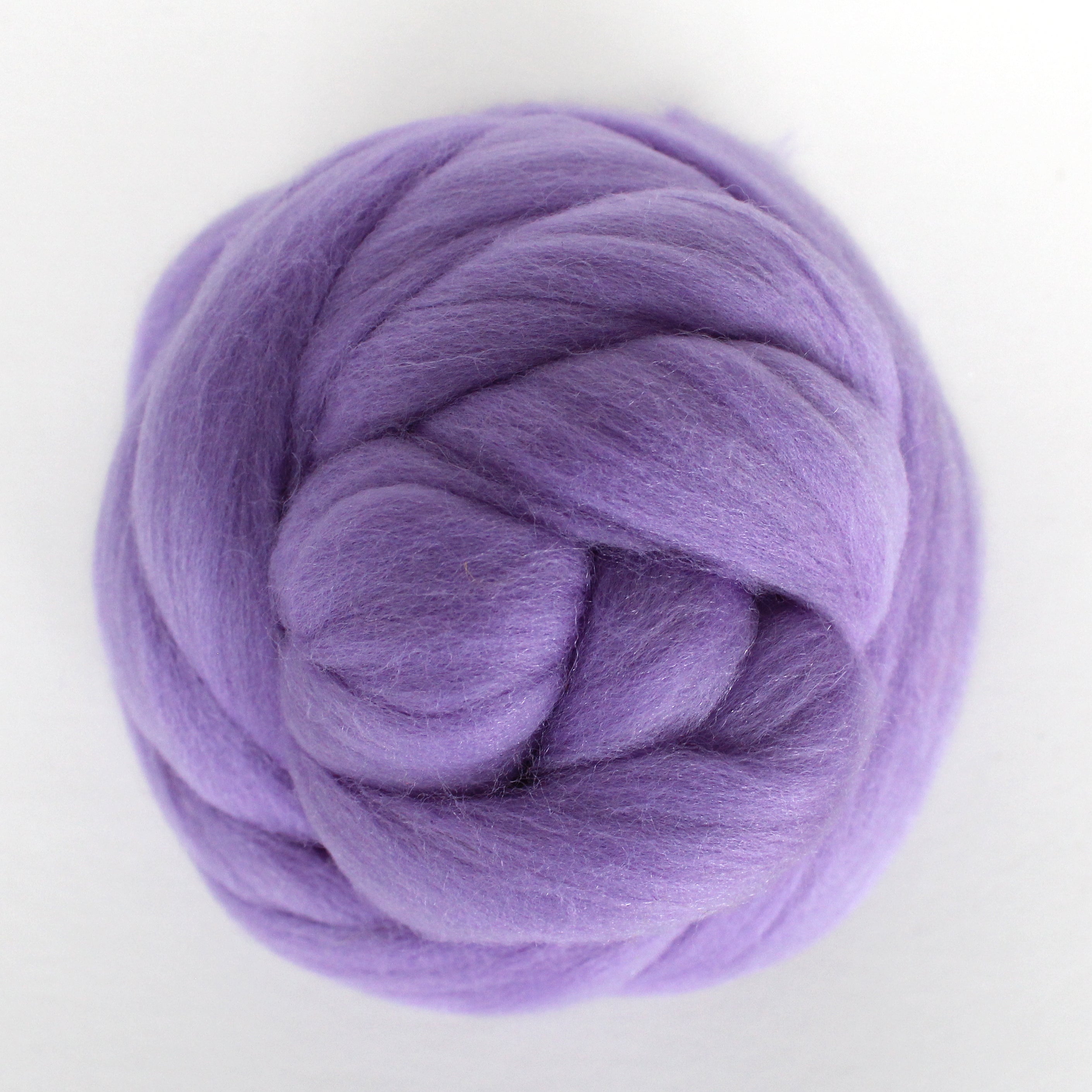 MERINO WOOL ROVING AMETHYST